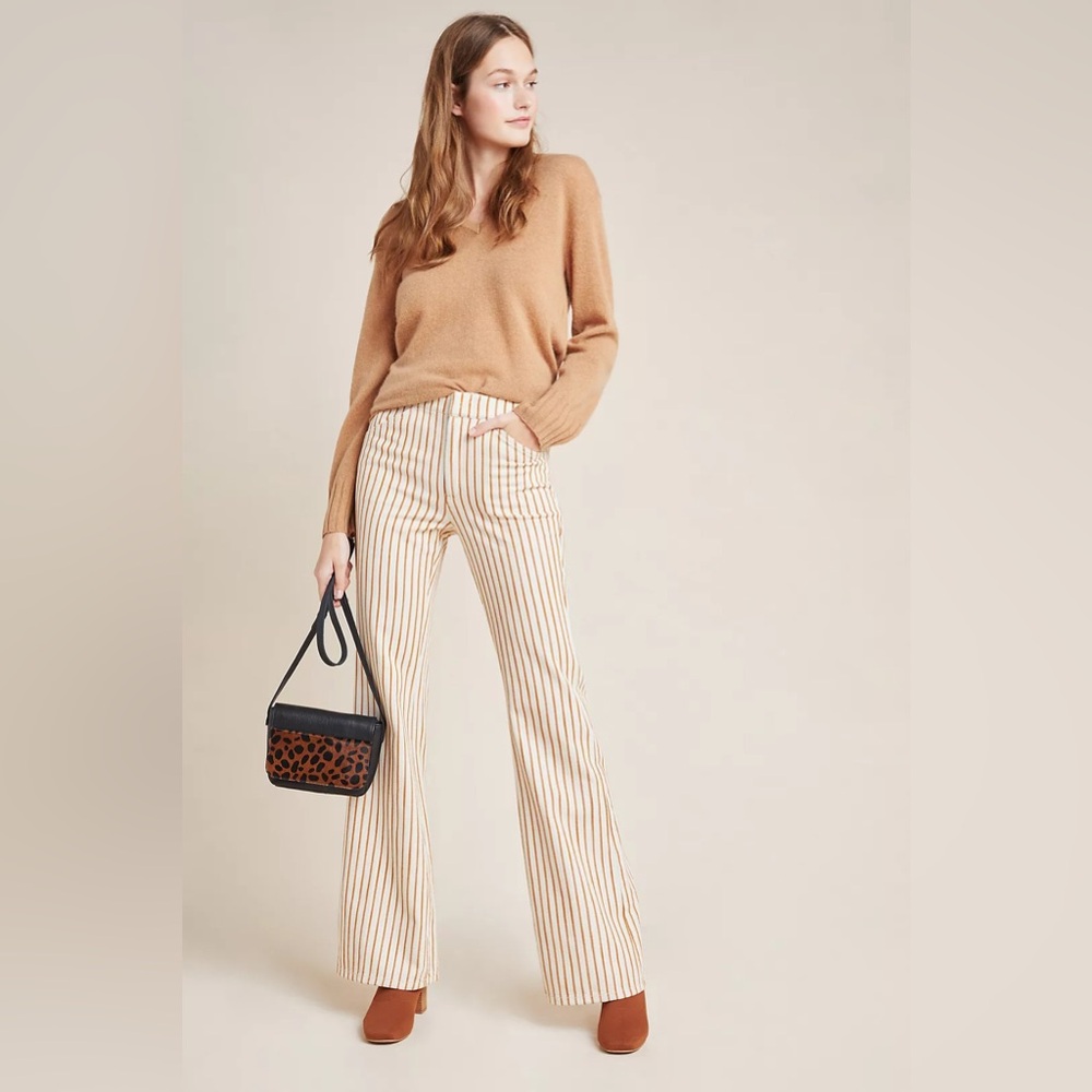 Anthropologie Kellie Stripes Pants NWT